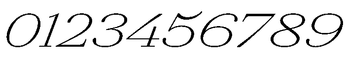 AmazoniaItalicVAR UltraExpandedExtraLightItalic Instance Font OTHER CHARS
