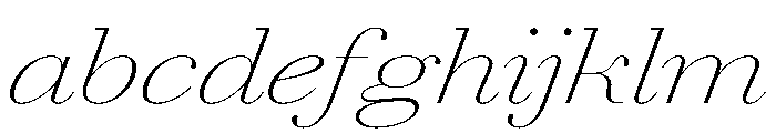 AmazoniaItalicVAR UltraExpandedThinContrastItalic Instance FONT