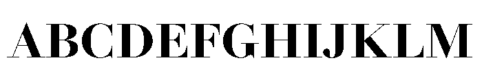 AmazoniaVAR BlackContrast Instance Font UPPERCASE