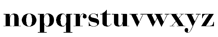 AmazoniaVAR BlackContrast Instance Font LOWERCASE