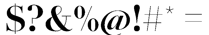 AmazoniaVAR BoldContrast Instance Font OTHER CHARS