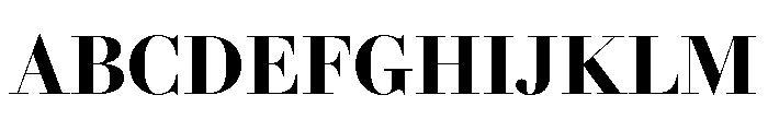 AmazoniaVAR CondensedBlackContrast Instance Font UPPERCASE