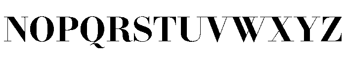 AmazoniaVAR CondensedBlackContrast Instance Font UPPERCASE