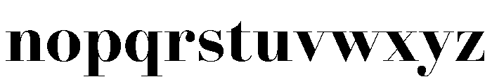 AmazoniaVAR CondensedBlackContrast Instance Font LOWERCASE