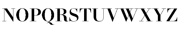 AmazoniaVAR CondensedBoldContrast Instance Font UPPERCASE