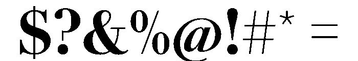 AmazoniaVAR CondensedExtraBold Instance Font OTHER CHARS