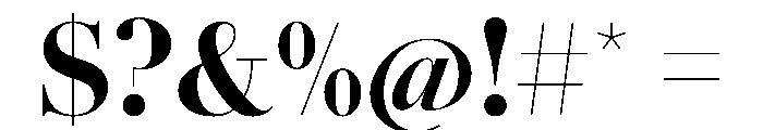 AmazoniaVAR CondensedExtraBoldContrast Instance Font OTHER CHARS