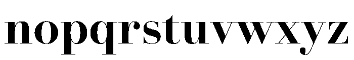 AmazoniaVAR CondensedExtraBoldContrast Instance Font LOWERCASE