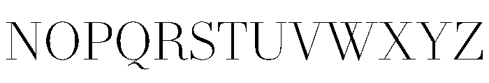 AmazoniaVAR CondensedExtraLightContrast Instance Font UPPERCASE