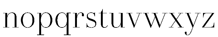 AmazoniaVAR CondensedExtraLightContrast Instance Font LOWERCASE
