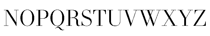 AmazoniaVAR CondensedLightContrast Instance Font UPPERCASE