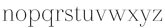 AmazoniaVAR CondensedThinContrast Instance Font LOWERCASE