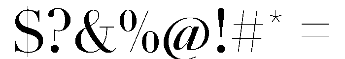 AmazoniaVAR Contrast Instance Font OTHER CHARS