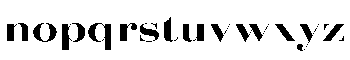 AmazoniaVAR ExpandedBlackContrast Instance Font LOWERCASE