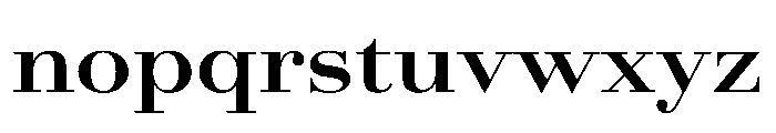 AmazoniaVAR ExpandedBold Instance Font LOWERCASE