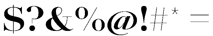 AmazoniaVAR ExpandedBoldContrast Instance Font OTHER CHARS