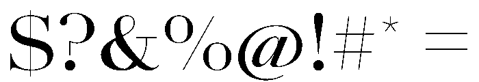AmazoniaVAR ExpandedContrast Instance Font OTHER CHARS