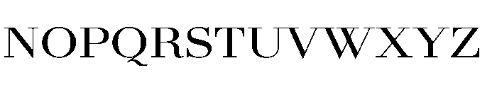 AmazoniaVAR ExpandedMedium Instance Font UPPERCASE