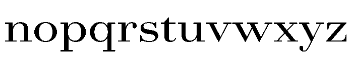 AmazoniaVAR ExpandedMedium Instance Font LOWERCASE