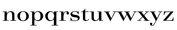 AmazoniaVAR ExpandedSemiBold Instance Font LOWERCASE