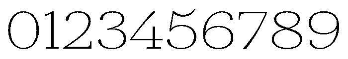 AmazoniaVAR ExpandedThin Instance Font OTHER CHARS