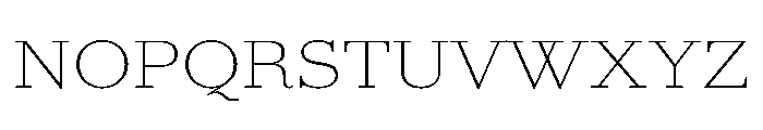 AmazoniaVAR ExpandedThin Instance Font UPPERCASE