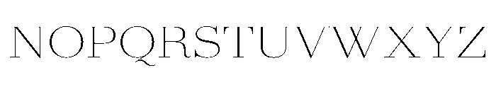 AmazoniaVAR ExpandedThinContrast Instance Font UPPERCASE