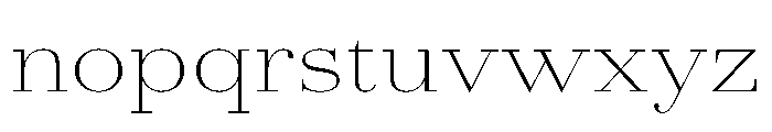 AmazoniaVAR ExpandedThinContrast Instance Font LOWERCASE