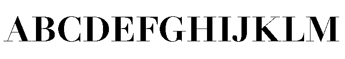 AmazoniaVAR ExtraBoldContrast Instance Font UPPERCASE