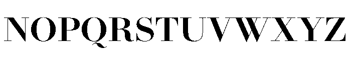 AmazoniaVAR ExtraBoldContrast Instance Font UPPERCASE
