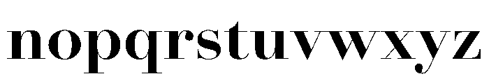 AmazoniaVAR ExtraBoldContrast Instance Font LOWERCASE