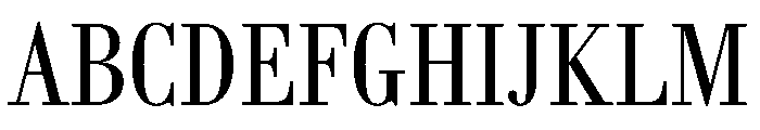 AmazoniaVAR ExtraCondensed Instance Font UPPERCASE