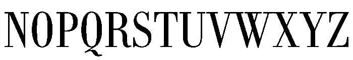 AmazoniaVAR ExtraCondensed Instance Font UPPERCASE