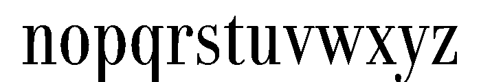 AmazoniaVAR ExtraCondensed Instance Font LOWERCASE