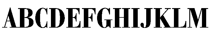 AmazoniaVAR ExtraCondensedBlack Instance Font UPPERCASE