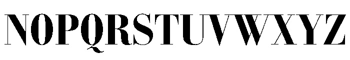 AmazoniaVAR ExtraCondensedBlackContrast Instance Font UPPERCASE