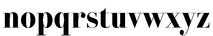 AmazoniaVAR ExtraCondensedBlackContrast Instance Font LOWERCASE
