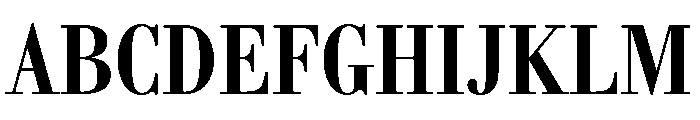AmazoniaVAR ExtraCondensedBold Instance Font UPPERCASE