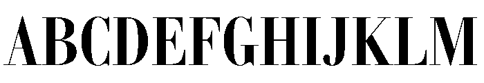 AmazoniaVAR ExtraCondensedBoldContrast Instance Font UPPERCASE