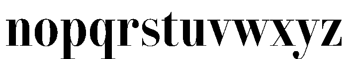 AmazoniaVAR ExtraCondensedBoldContrast Instance Font LOWERCASE