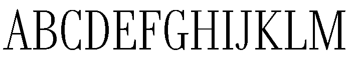 AmazoniaVAR ExtraCondensedExtraLight Instance Font UPPERCASE