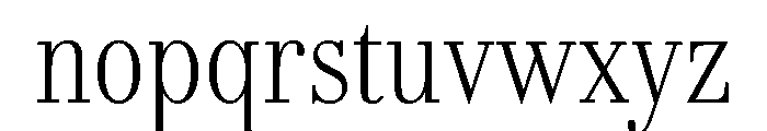 AmazoniaVAR ExtraCondensedExtraLight Instance Font LOWERCASE