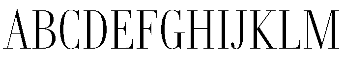 AmazoniaVAR ExtraCondensedExtraLightContrast Instance Font UPPERCASE