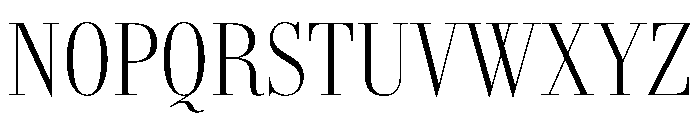 AmazoniaVAR ExtraCondensedExtraLightContrast Instance Font UPPERCASE