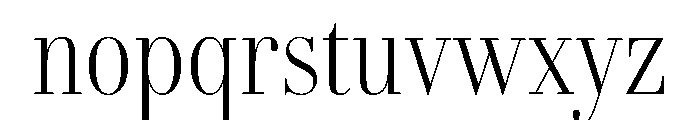 AmazoniaVAR ExtraCondensedExtraLightContrast Instance Font LOWERCASE