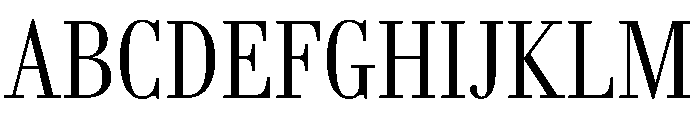 AmazoniaVAR ExtraCondensedLight Instance Font UPPERCASE