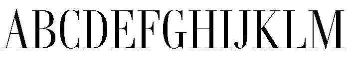AmazoniaVAR ExtraCondensedLightContrast Instance Font UPPERCASE