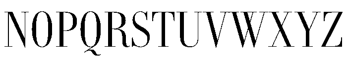 AmazoniaVAR ExtraCondensedLightContrast Instance Font UPPERCASE