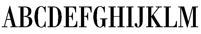 AmazoniaVAR ExtraCondensedMedium Instance Font UPPERCASE