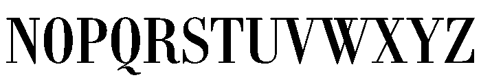 AmazoniaVAR ExtraCondensedSemiBold Instance Font UPPERCASE